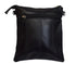 Women's Genuine Leather Shoulder Bag Ladies Purse With Multiple Zippers 805BK